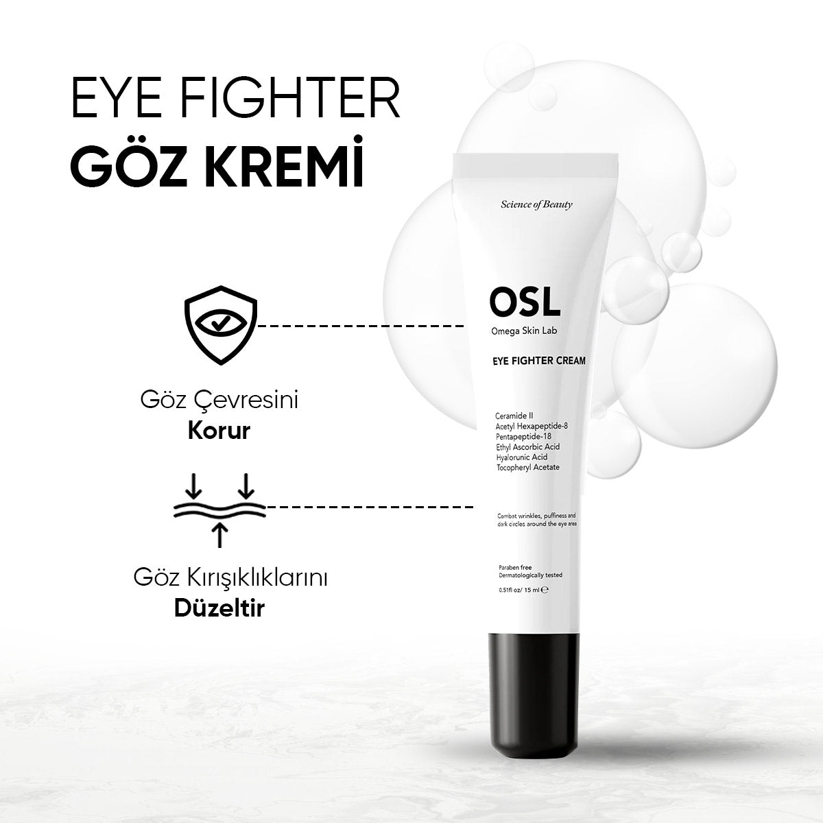 Eye Fighter Cream 15ml (Göz Çevresi Kremi)