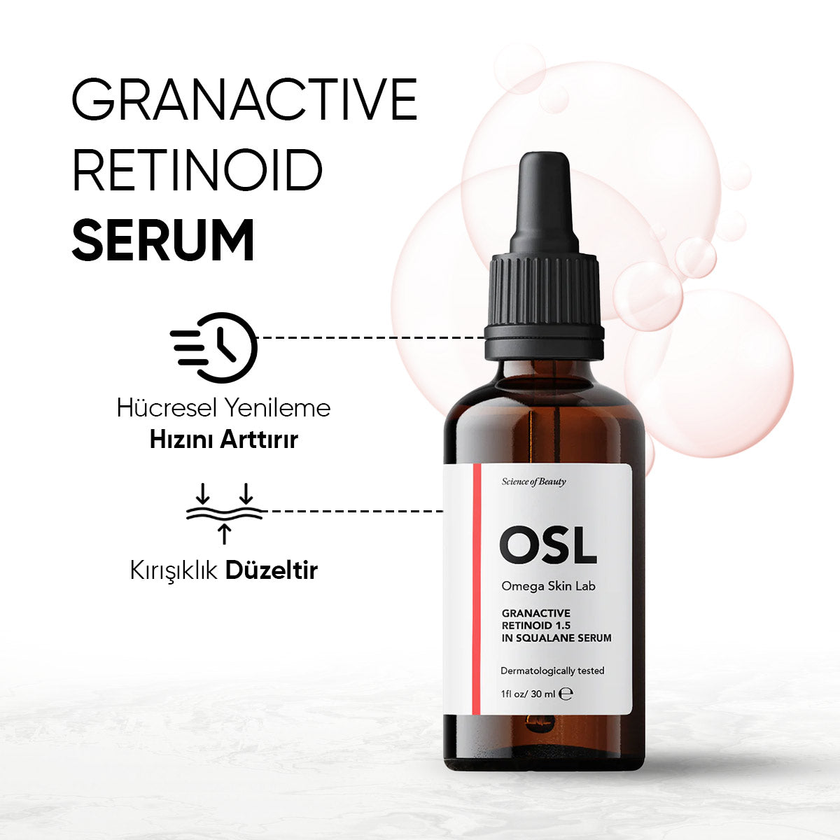 Granactive Retinoid %1,5 In Serum 30ml (Yaşlanma Karşıtı Retinoid Serum)