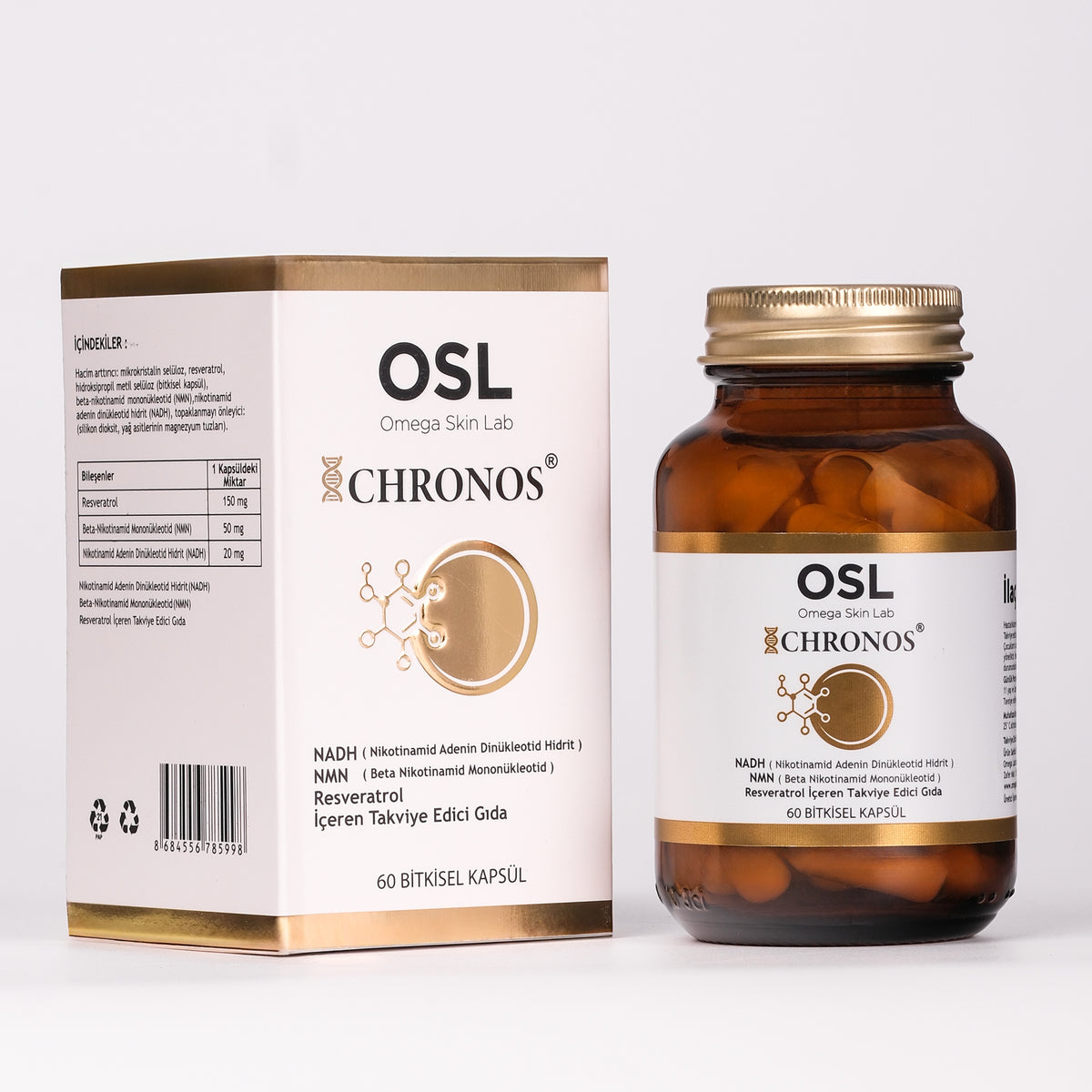 Chronos 60 Bitkisel Kapsül