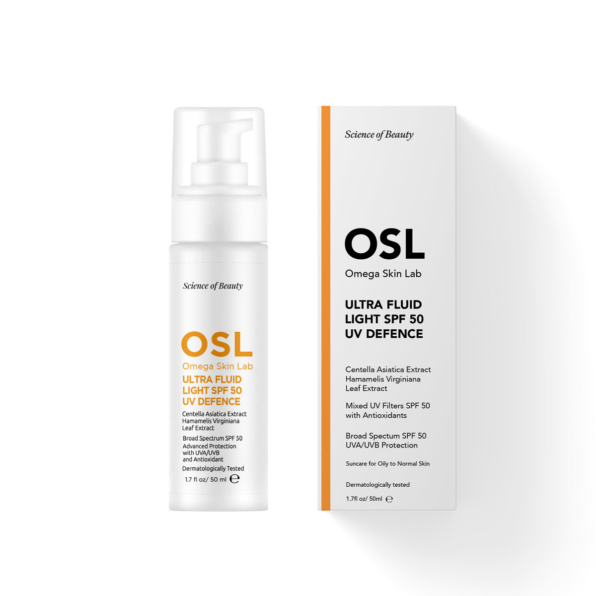 Ultrafluid + Light SPF50 50ml (Yağlı Ciltler İçin Güneş Kremi)