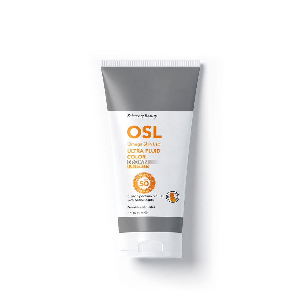 Ultra Fluid SPF 50 Brown Color 50 ml (Renkli Güneş Koruyucu)